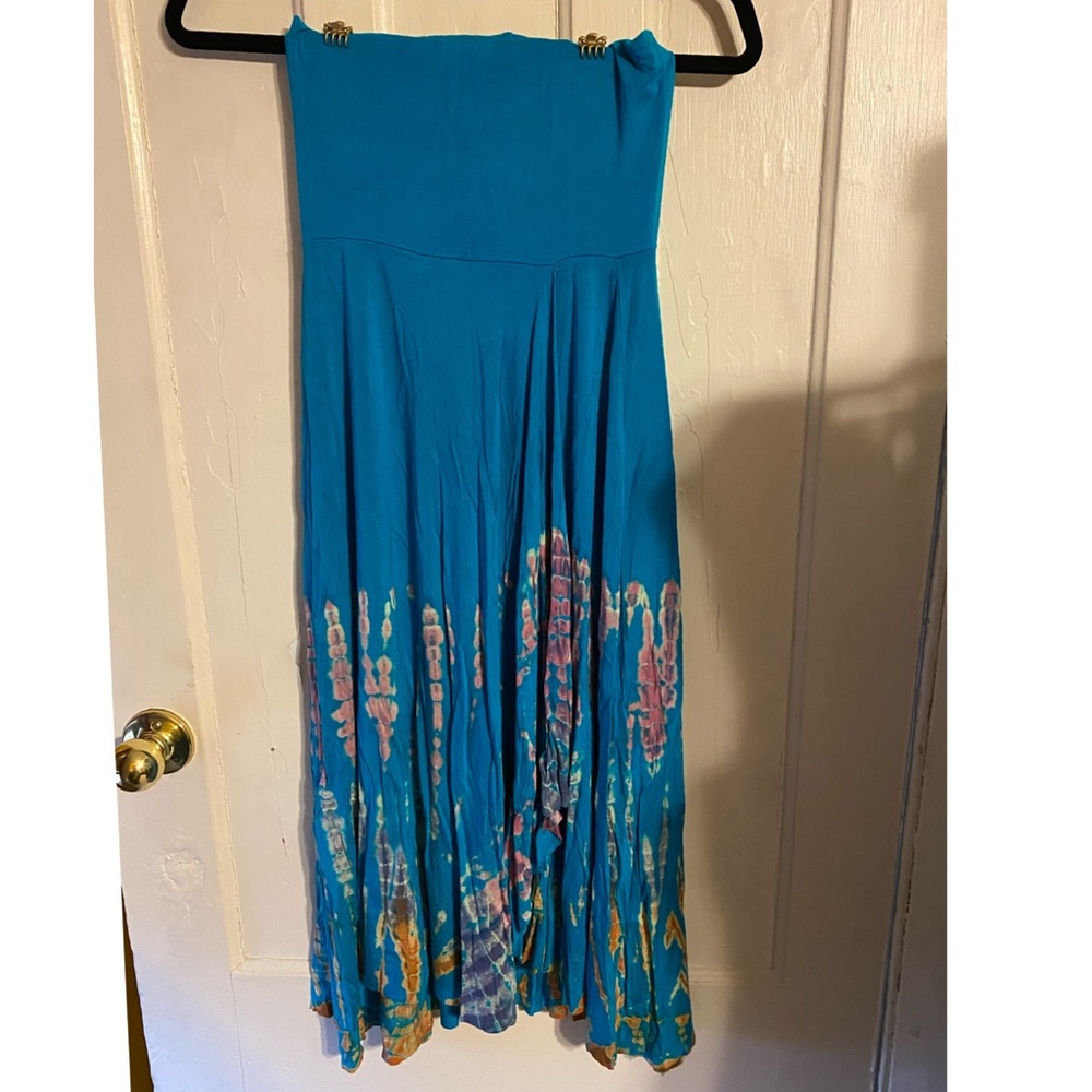 Clea Ray skirt/dress one size blue/multi